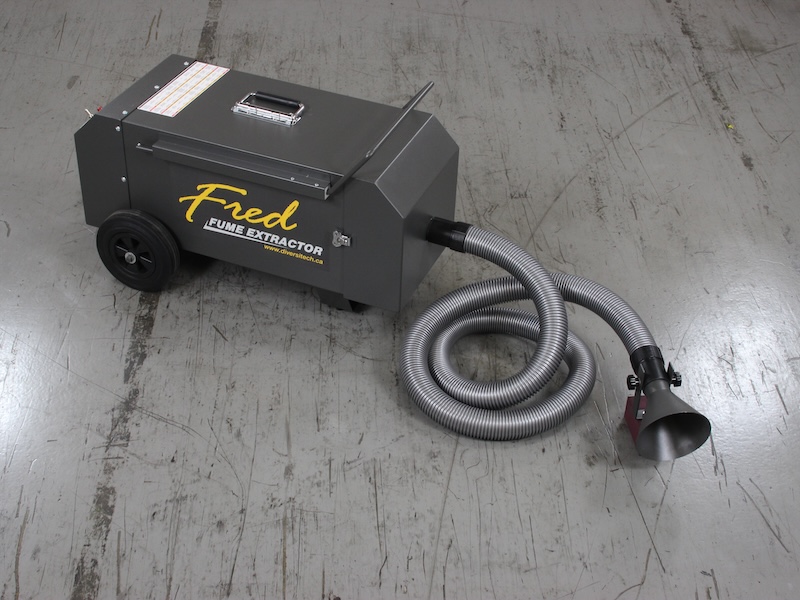 Portable welding fume extractors at Diversitech